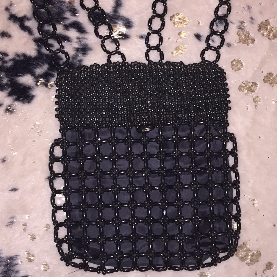 Unique Beaded Backpack